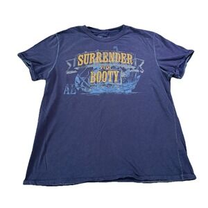 Vintage American Eagle Surrender The Booty Graphic Shirt Skater Grunge Y2K M